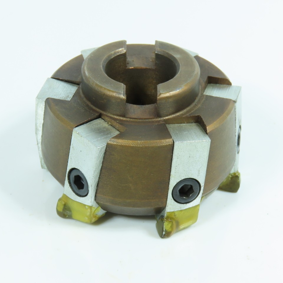 Indexable Shell Mill Tool Holder 2.8775" OD 3.070" Cutter OD 1" Arbor