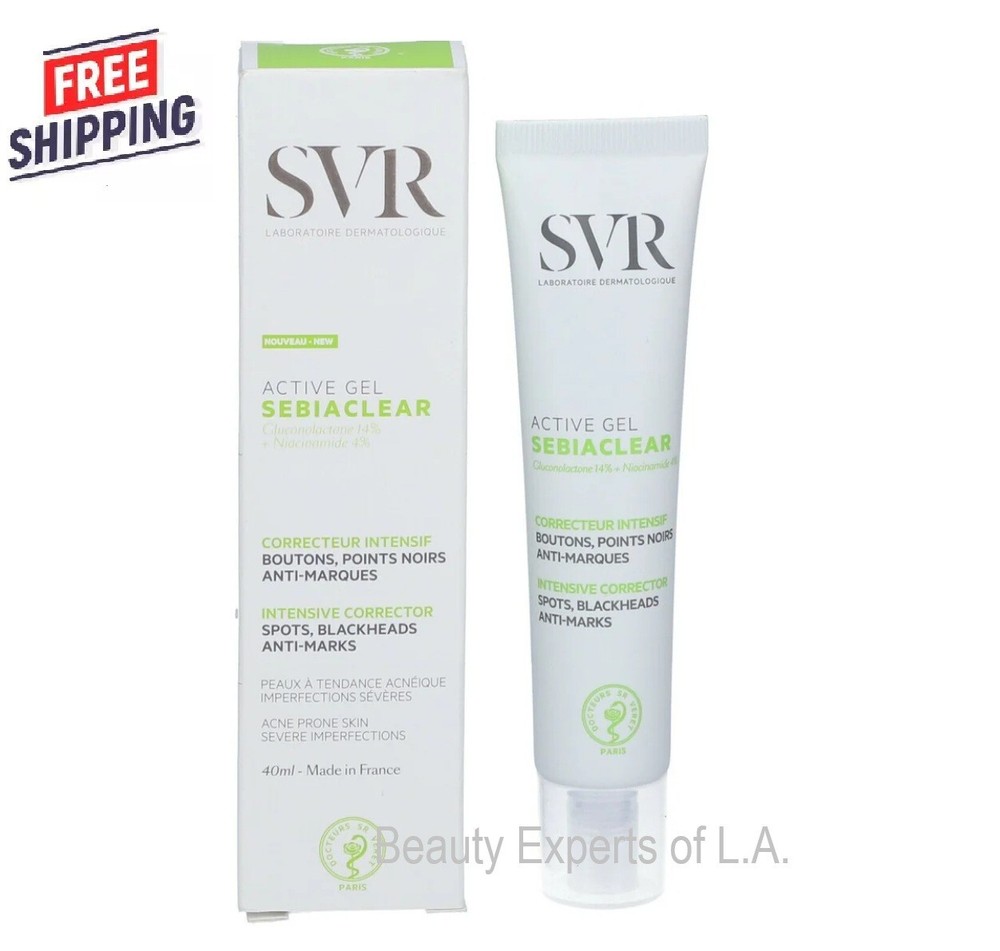 SVR Sebiaclear Active Gel 40ml Exp 09/2027