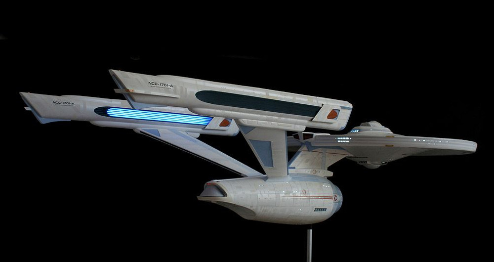 *1 Enterprise 1701 A 1/350 Scale unmade **HUGE**