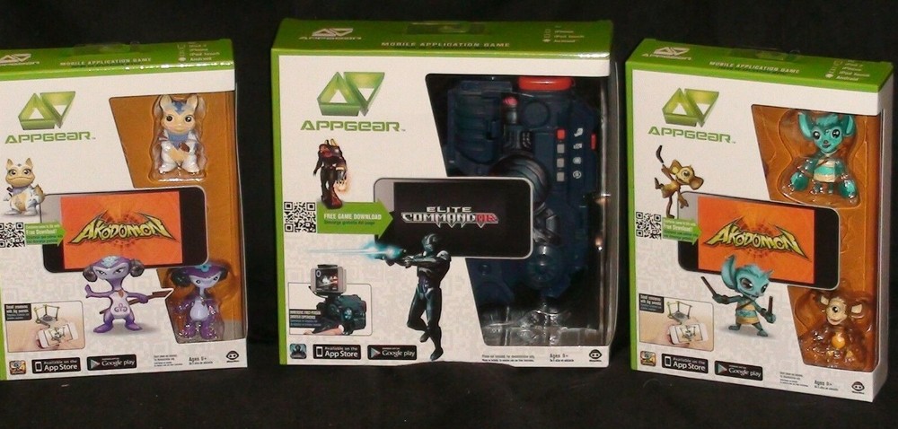 Appgear Elite Command Ar,  & Akodomon For iPhone And Android New