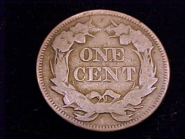 1857 Flying Eagle Cent, Good Grade.