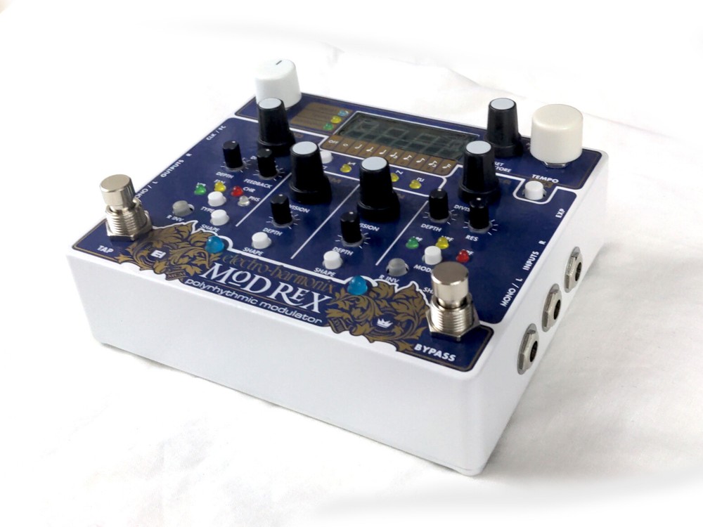 Used Electro-Harmonix EHX Mod Rex Polyrhythmic Modulator Pedal! Modrex!