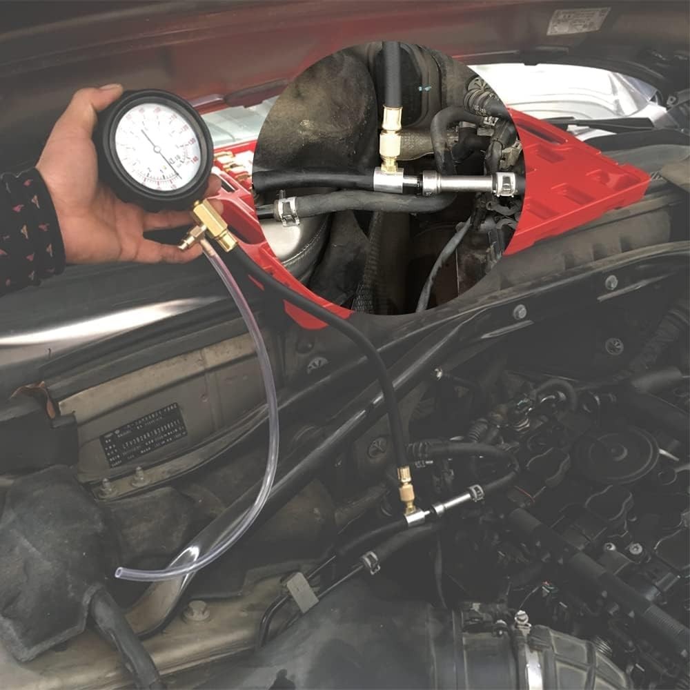 Comprehensive Fuel Injector Pump Pressure Tester Kit with Quick-Release Valve