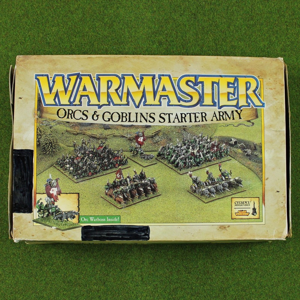 Warmaster Orcs & Goblins Starter Army - OOP - Games Workshop 10mm Warhammer