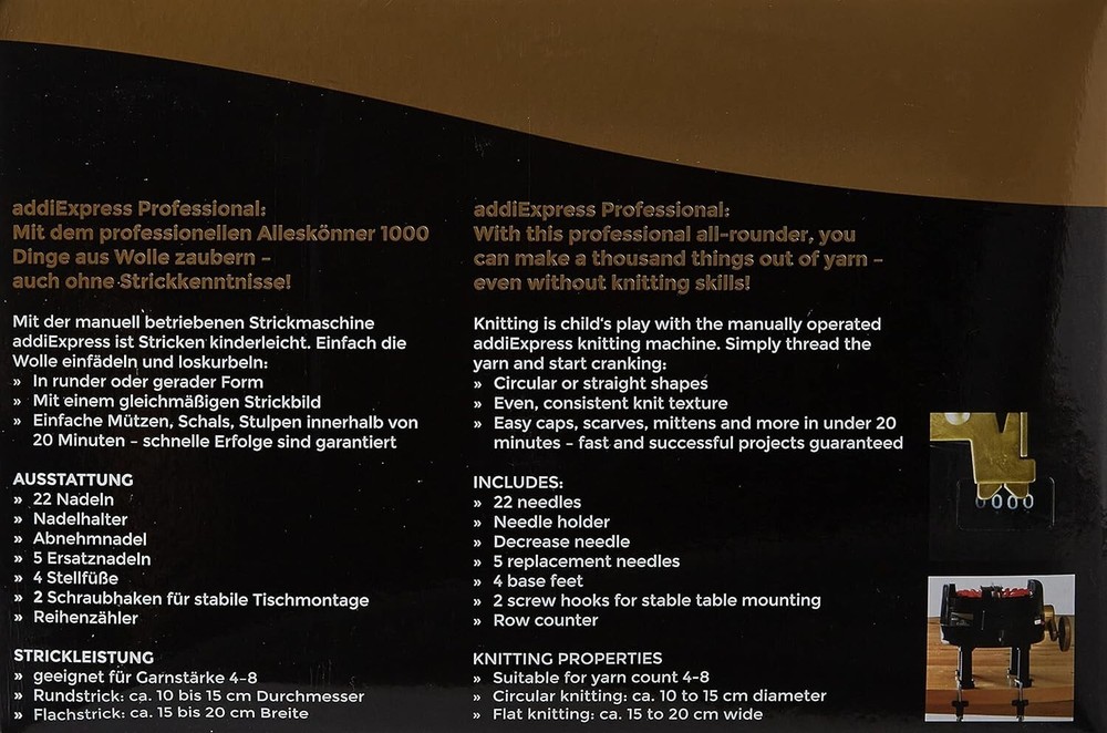 addi-Express Professional Knitting Machine