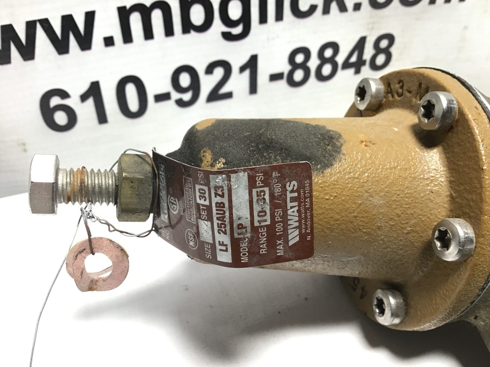 WATTS LF 25AUB Z3 Water Press Reducing Valve, 1/2in, 30psi