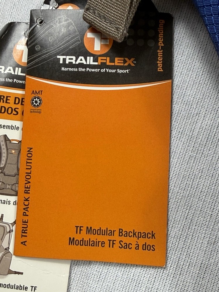 Trailflex hiking backpack 8003 TF modular backpack set missing base harness NEW