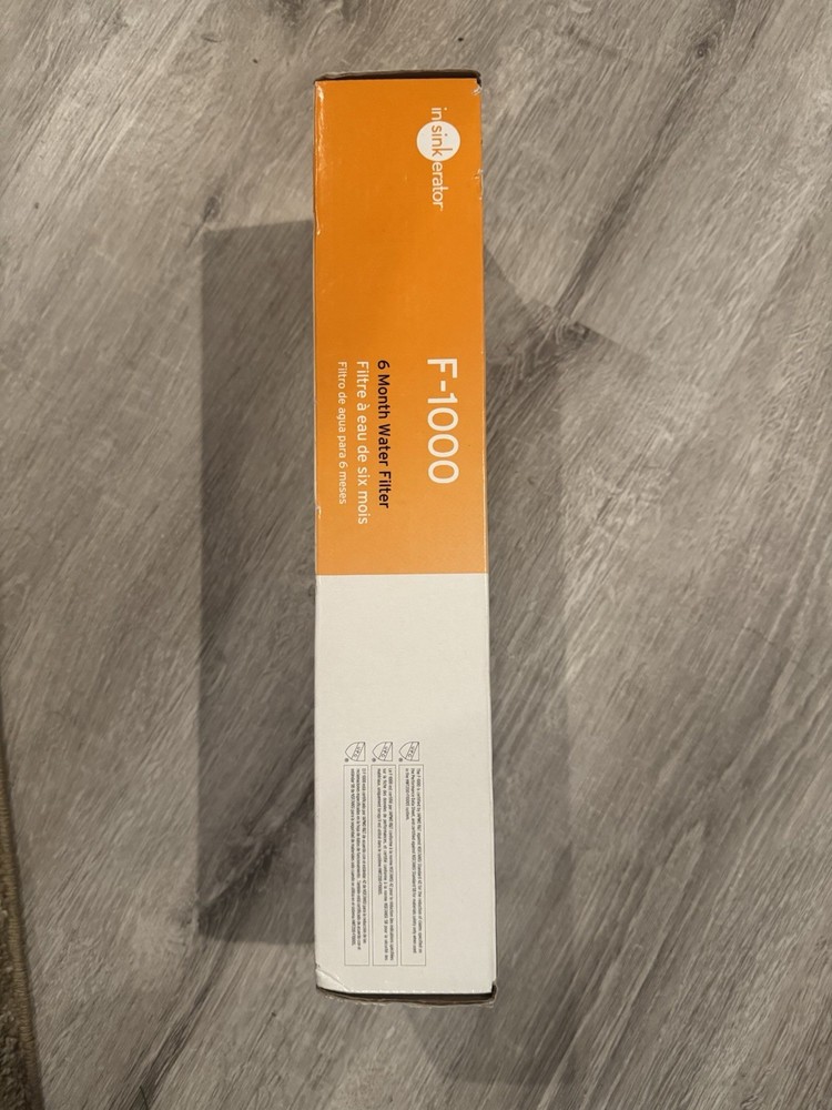 InSinkErator F-1000 Replacement Filter Cartridge 6 Months Carbon/Charcoal Water