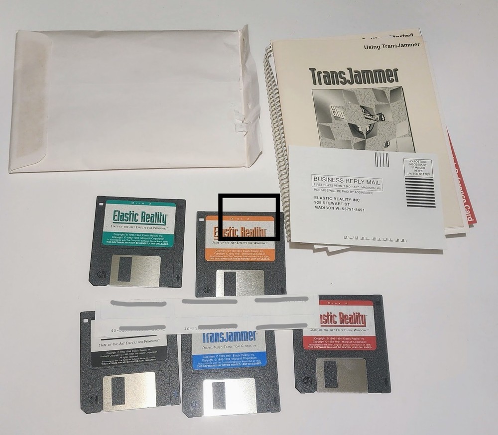 Elastic Reality — Professional Warping & Morphing Software for Windows 1994