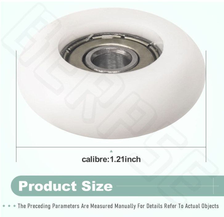 4 Pack Wheels/Rollers FITS Total Gym Models 2000, 3000, 3000 XL