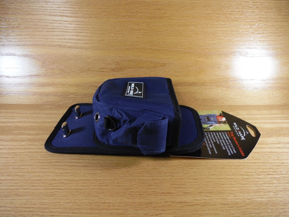 Wild Hare Shooting Gear Trap Shooters Combo Shell Pocket *Missing Mesh Hull Bag*
