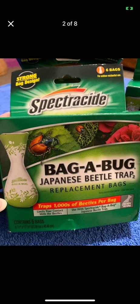 3 Pack Bag A Bug Replacement Bags 6 count Japanese Beetle Trap
