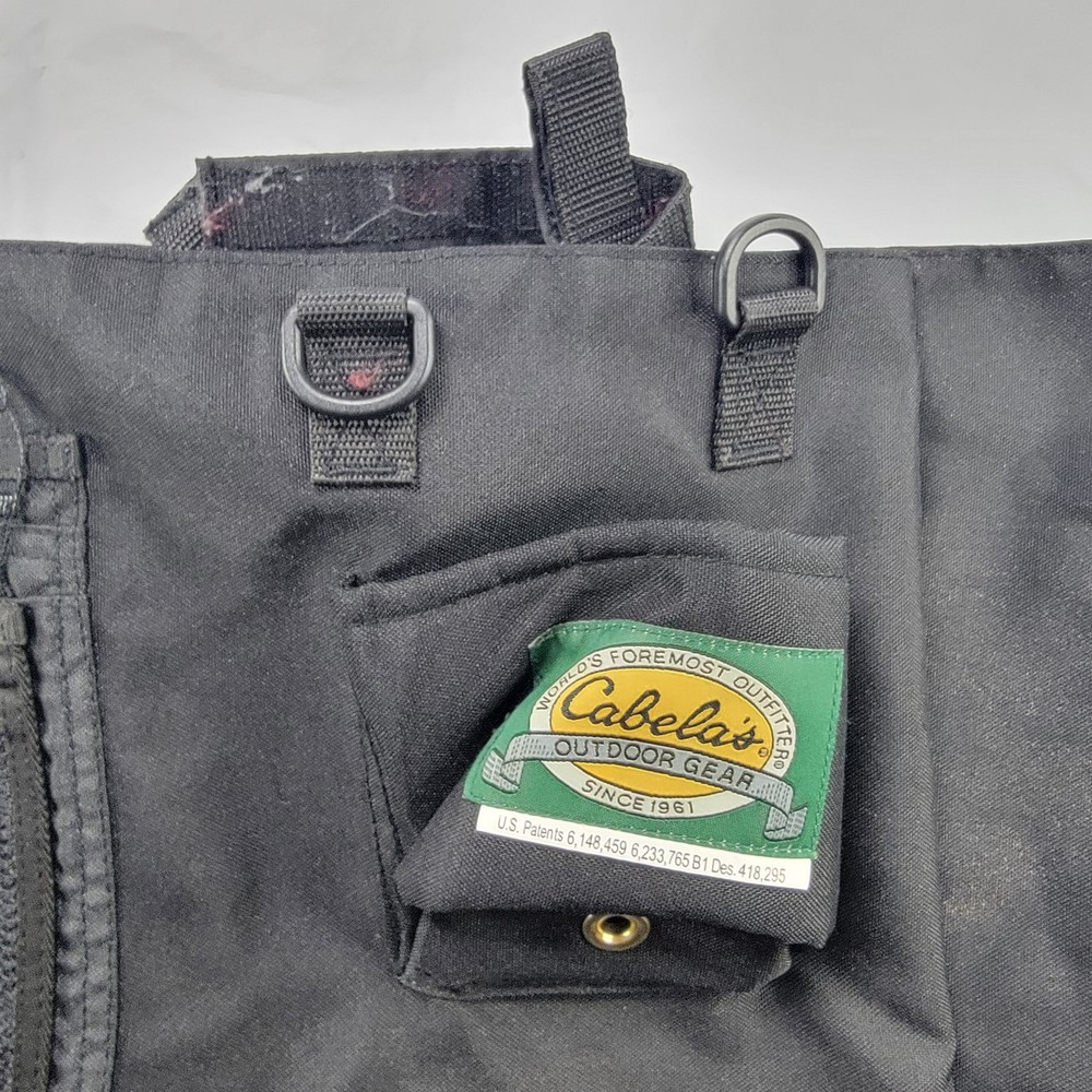 Cabela's Cot-Side Nightstand Multi-Pocket Camping Organizer Polyester 78"