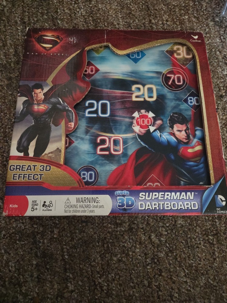 Super 3D Superman Dartboard