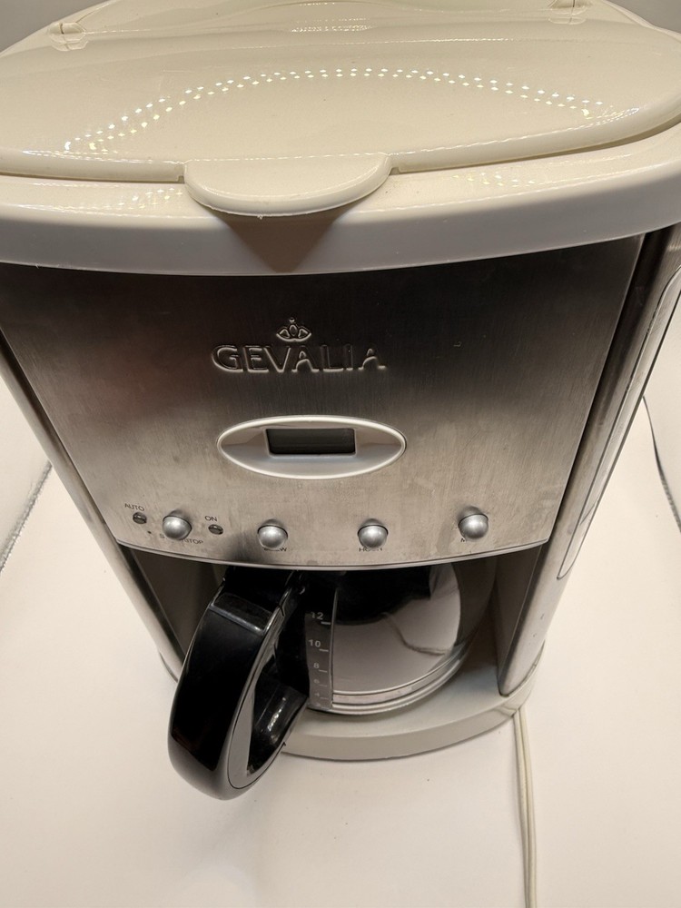 Gevalia XCC-12 Kaffe Programmable 12 cup Coffee Maker Stainless-tested
