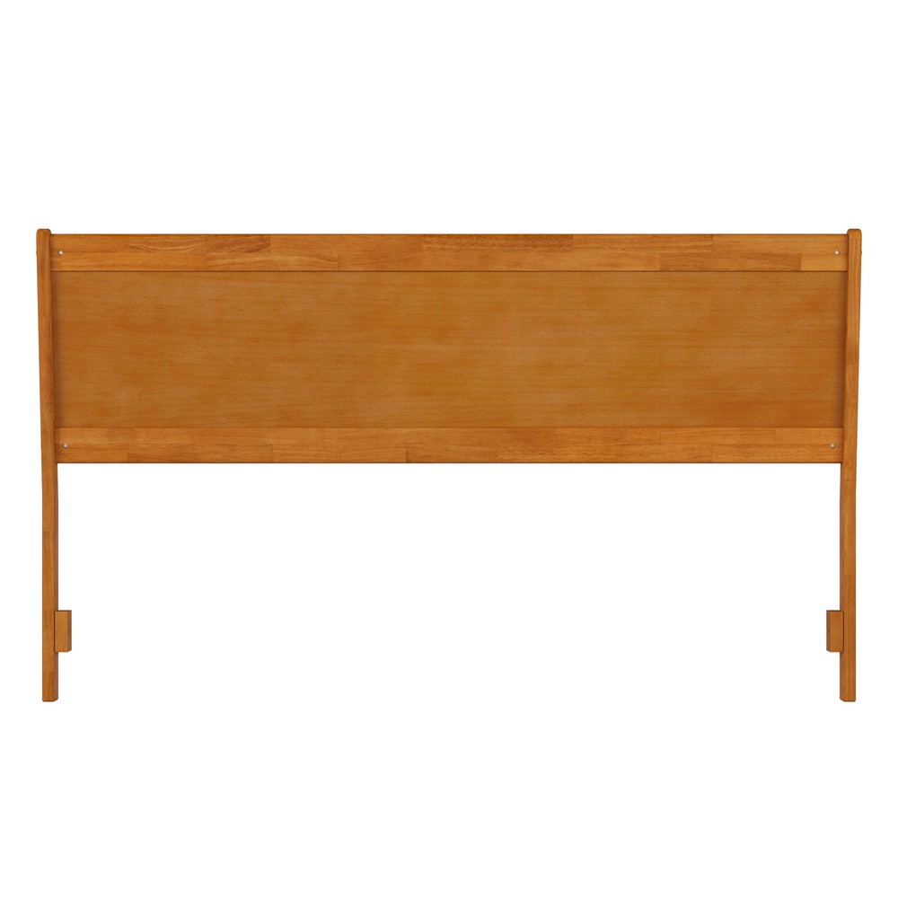 AFI Casanova King Solid Wood Panel Headboard in Light Toffee