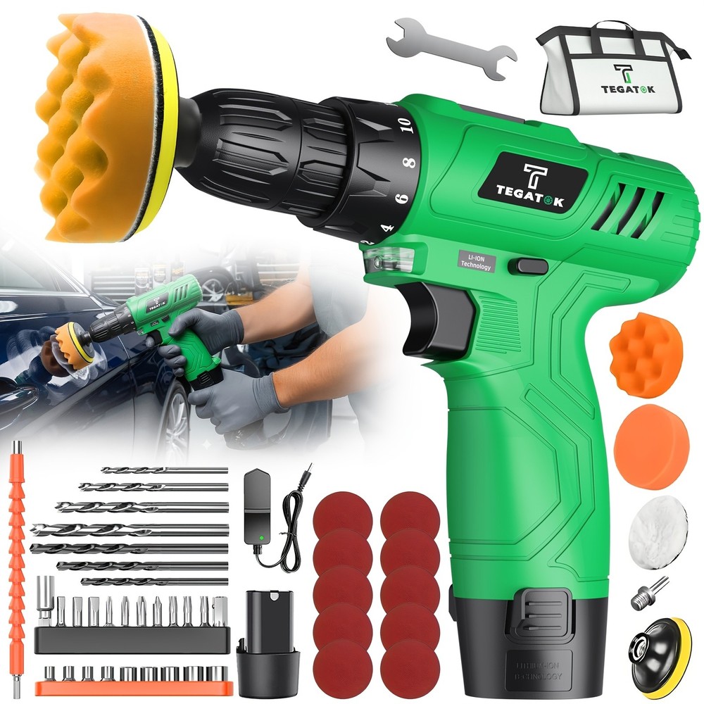 12V cordless drill polishing dual-use tool set
