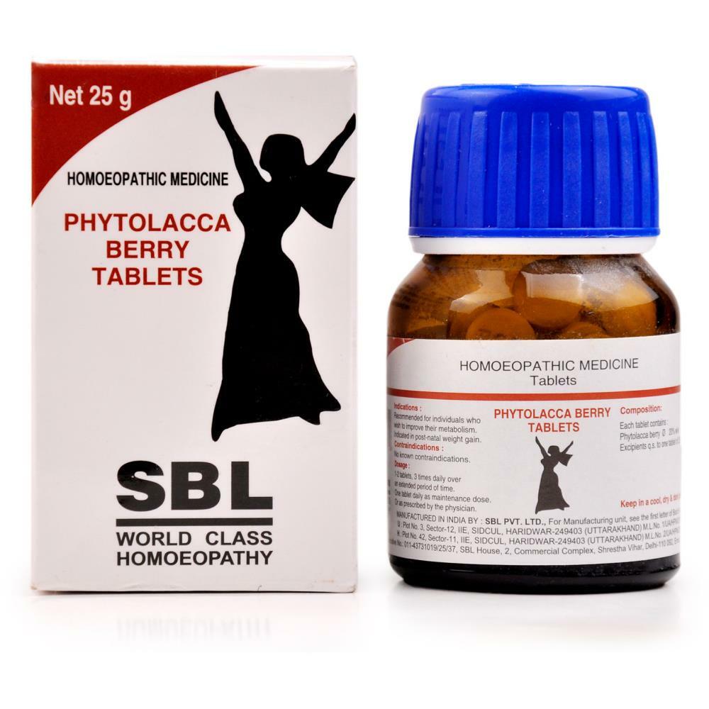 SBL Phytolacca Berry Tabs (25gm)