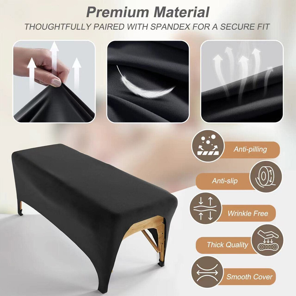 2Pack Lash Elastic Spandex Bed Cover Versatile Tablecloth Reusable Washable 6ft