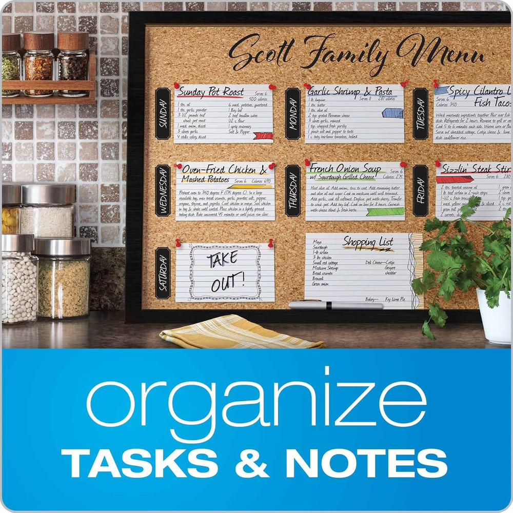1000 Count White Blank Index Cards 4x6 Durable for Studying Presenting Lists