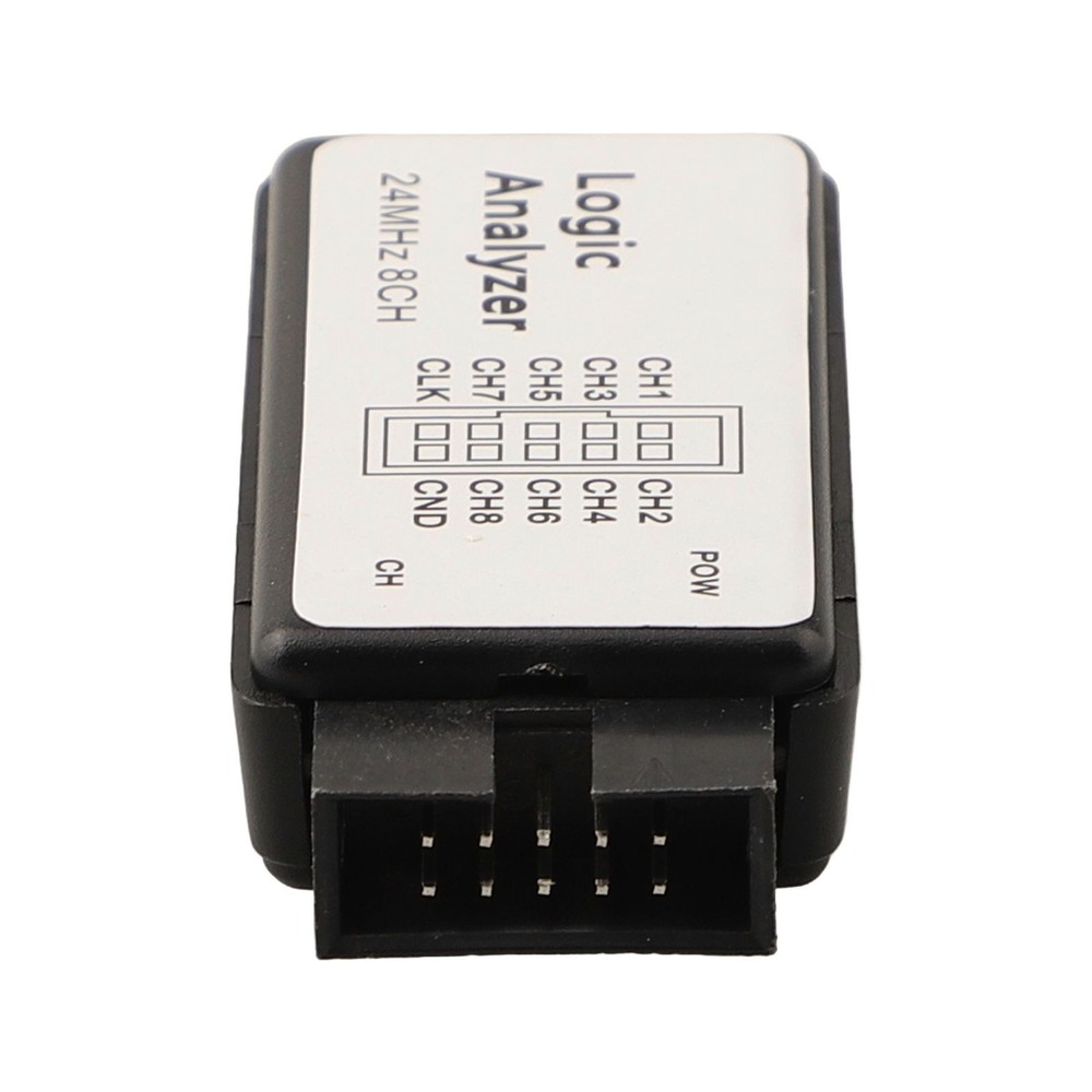 Logic Analyzer with USB Connection for Microcontrollers 8 Channel Support