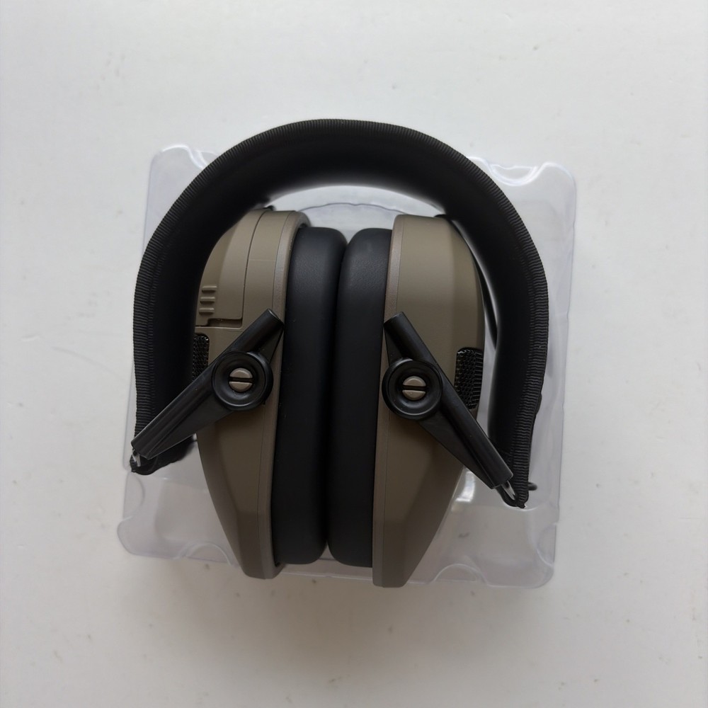 Walker's Razor Slim Electronic Muff Brown