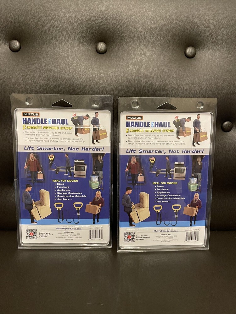 2PACK - MULTUS Handle and Haul 2 Handle Moving Strap