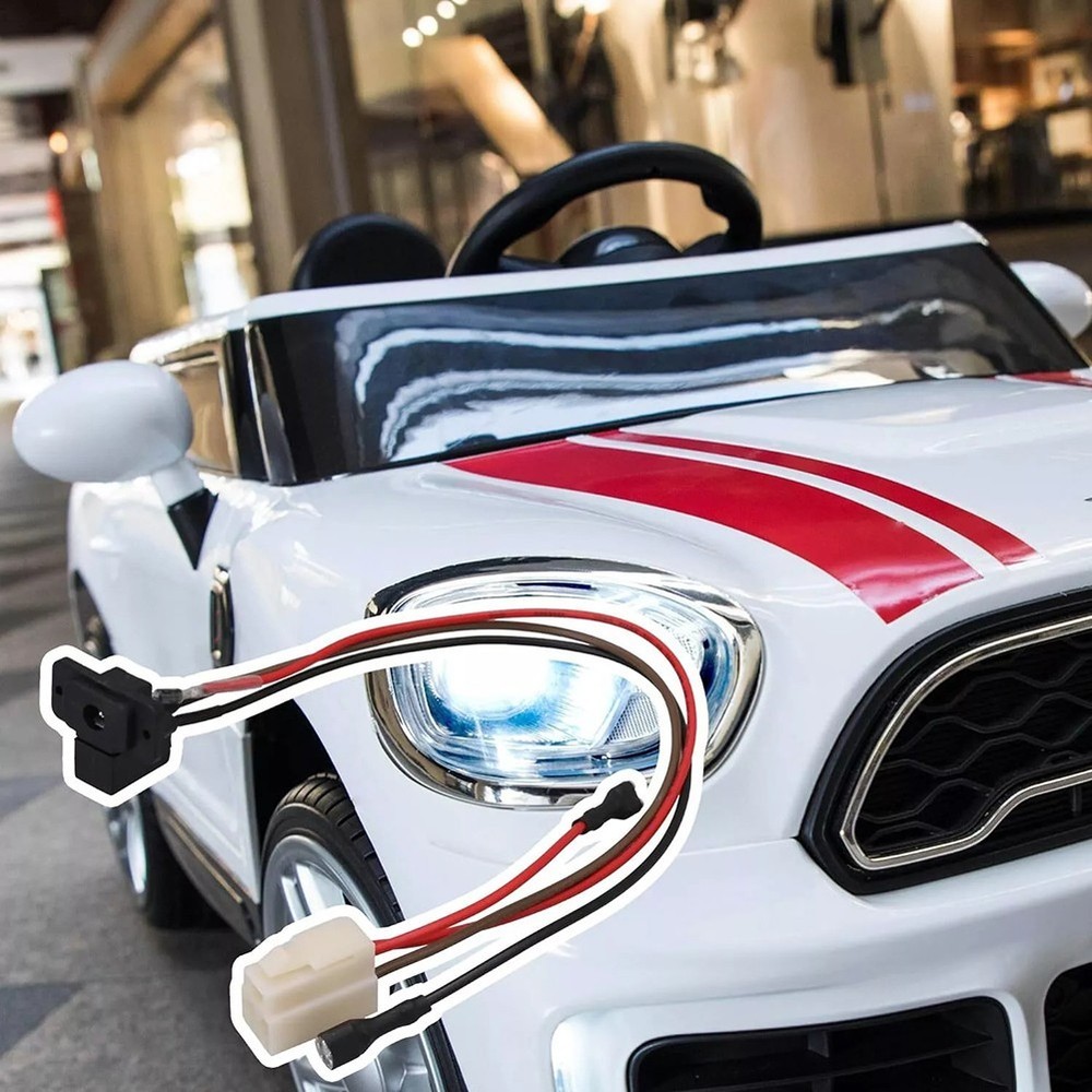 Electric Car Charging Socket with Wire Replacement 6V 12V 24V Compatible