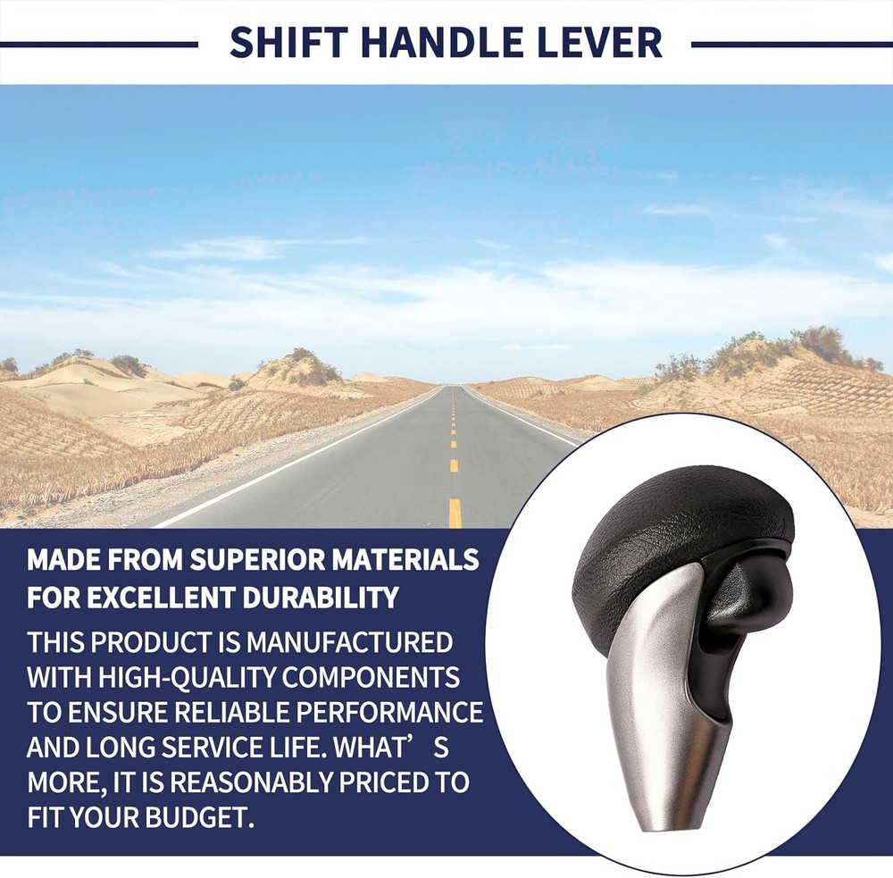 Shifter Knob Handle Gear Shift Handle Lever Compatible with 2006-2011 Automatic