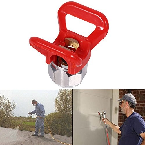 Paint Sprayer Tip Guard Base Airless Titan Assembly Red