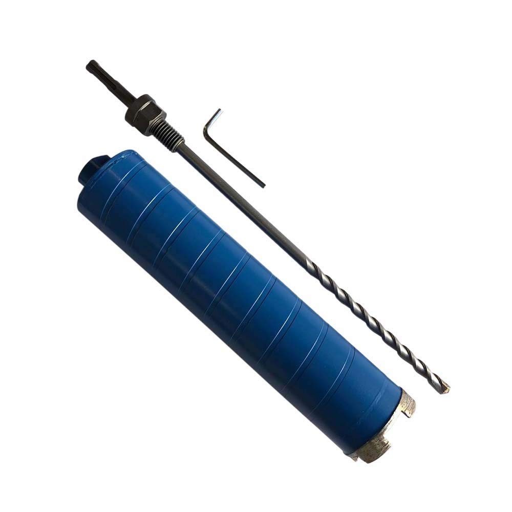 Versatile 2" Diamond Core Bit with SDS Plus for Brick & Block Drilling Needs