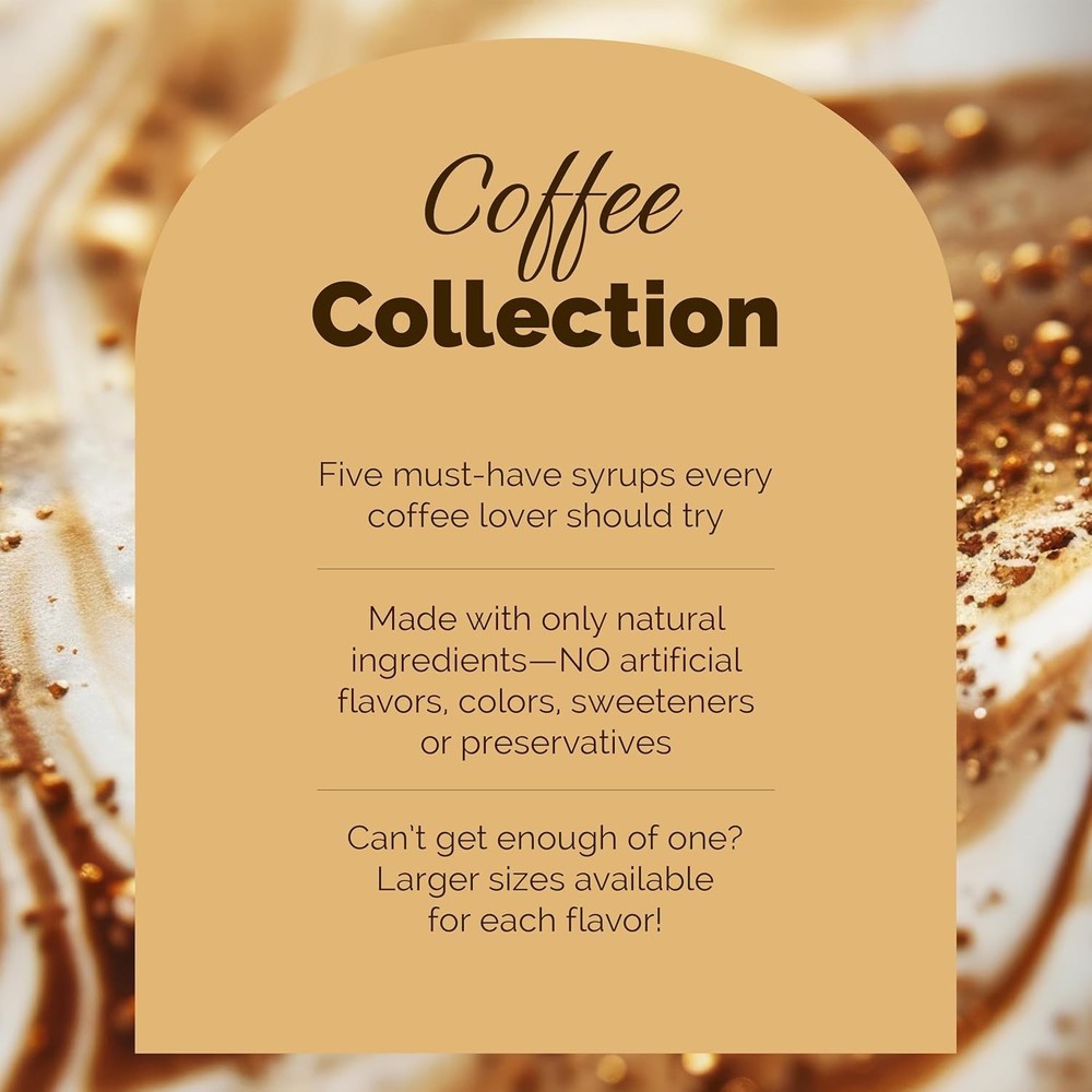 Craft Coffee Creations at Home | Coffee Syrup Sampler