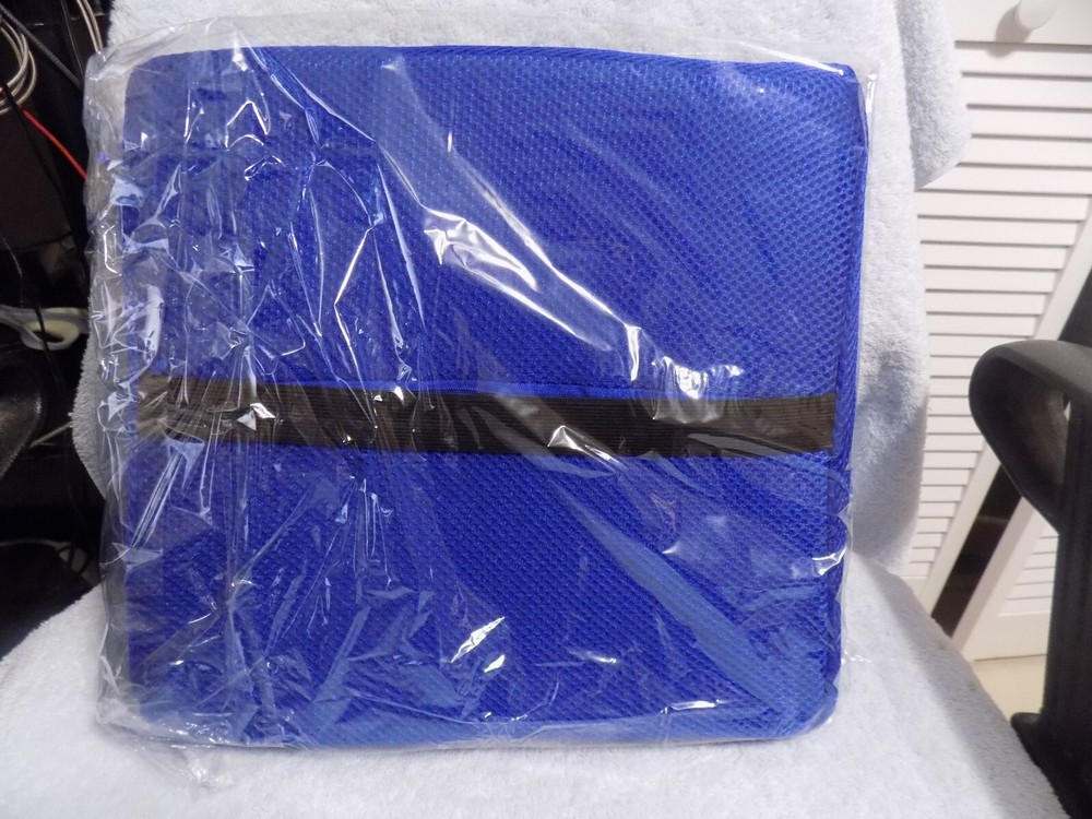 Handy Solutions Blue Lumbar Cushion New In Box