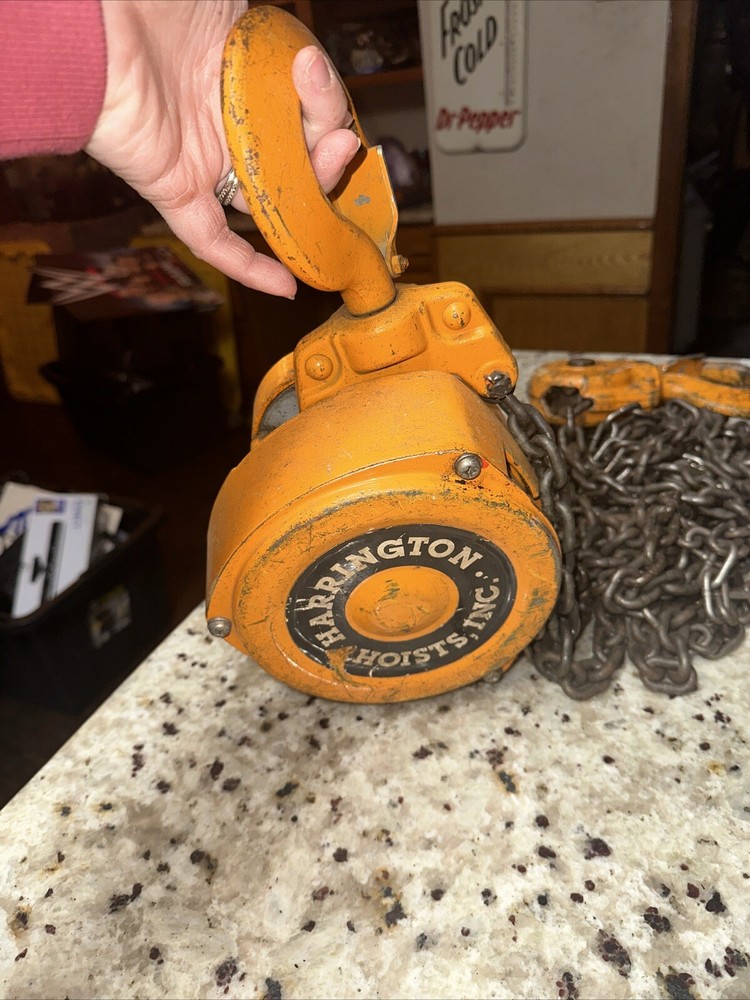 HARRINGTON 2 TON CF4 MANUAL CHAIN HOIST HOOK CF020
