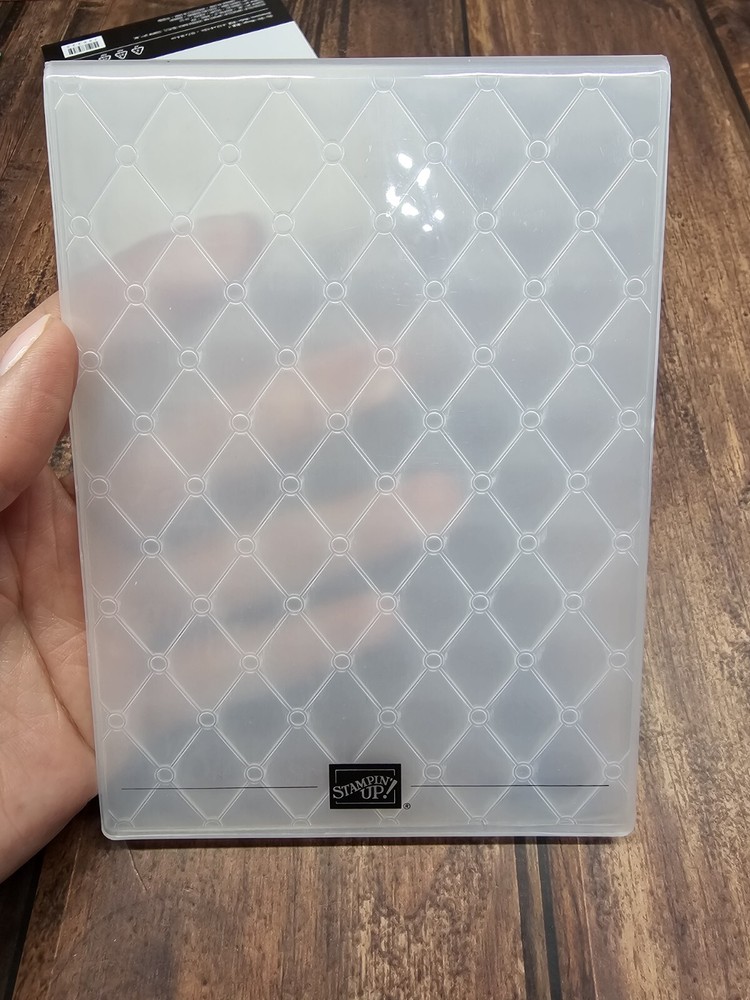 Stampin' Up! TUFTED DYNAMIC Textured impressions Embossing Folder