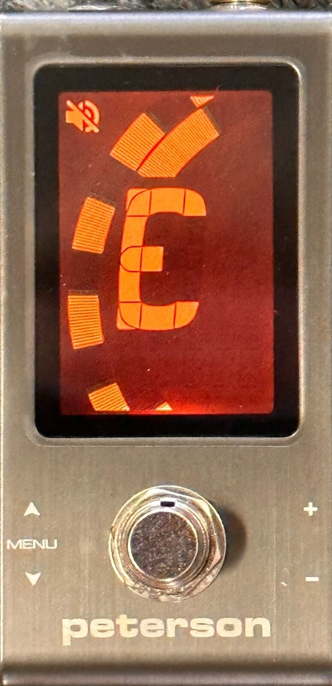 Peterson StroboStomp Mini Stompbox Strobe Tuner Pedal