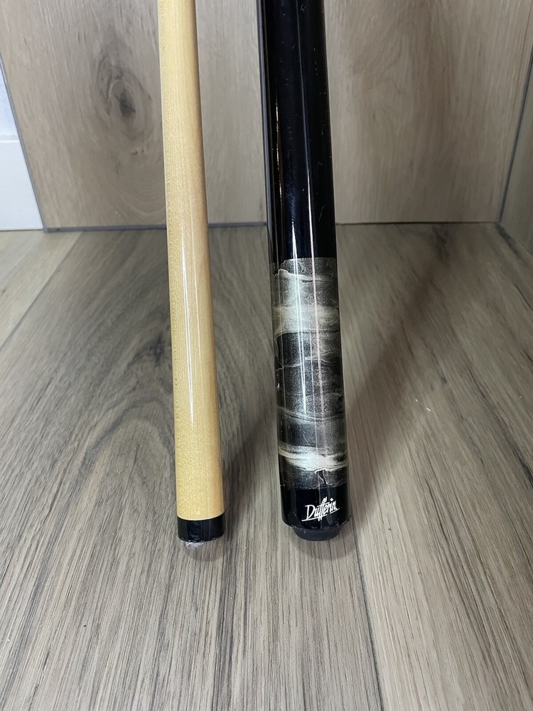 Dufferin Silver Marble Wrapless Cue 19 Oz 59”