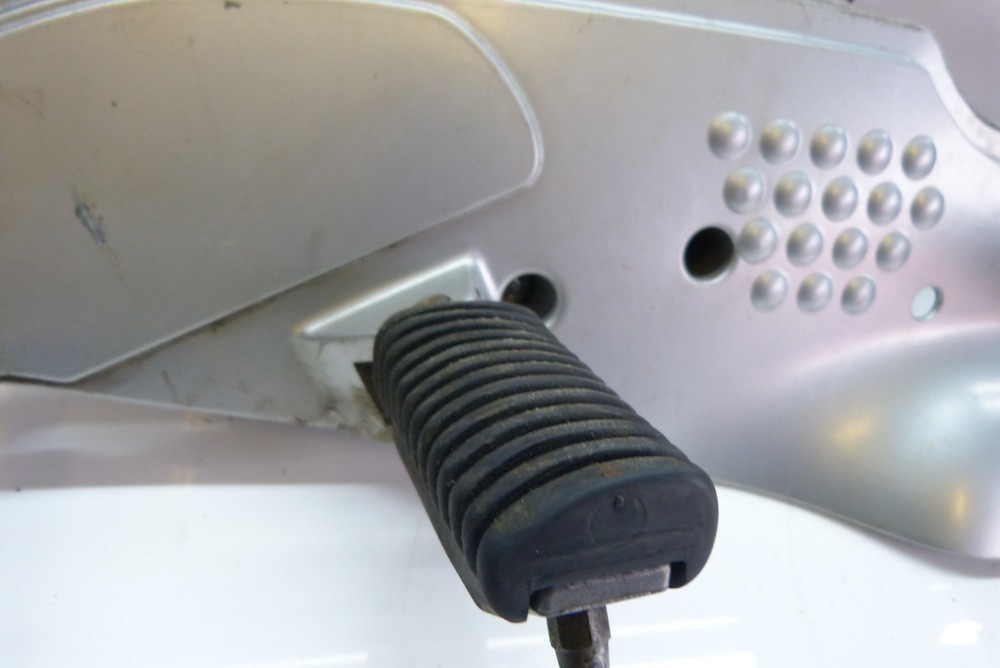 BMW R1150 RT 2003 Left side foot peg hanger mount