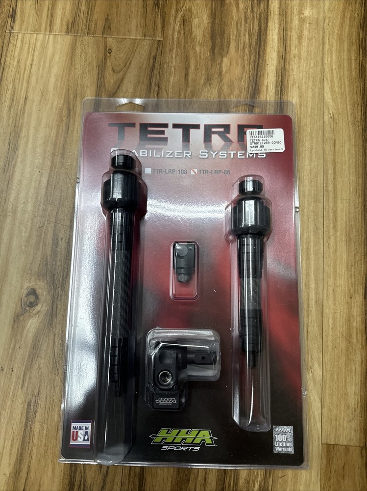 HHA TETRA LR Stabilizer Bar Combo Pack 6"-8"