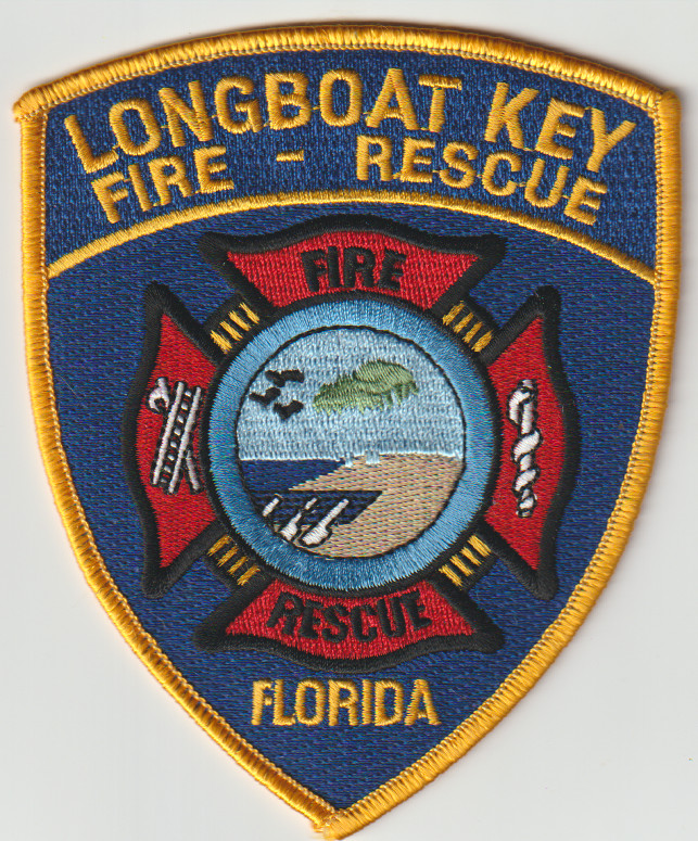 Longboat Keys FL Fire Rescue patch
