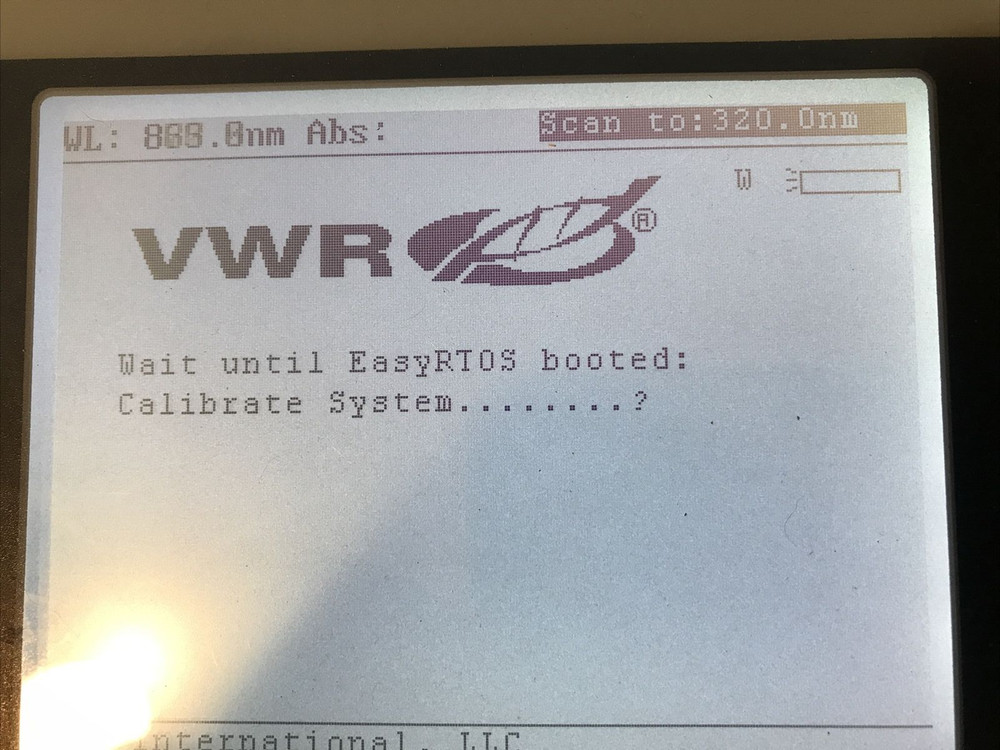 VWR V-3000PC SPECTROPHOTOMETER