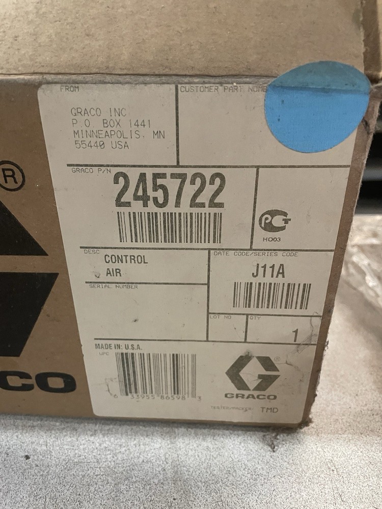 Genuine Graco 245722 Air control duel