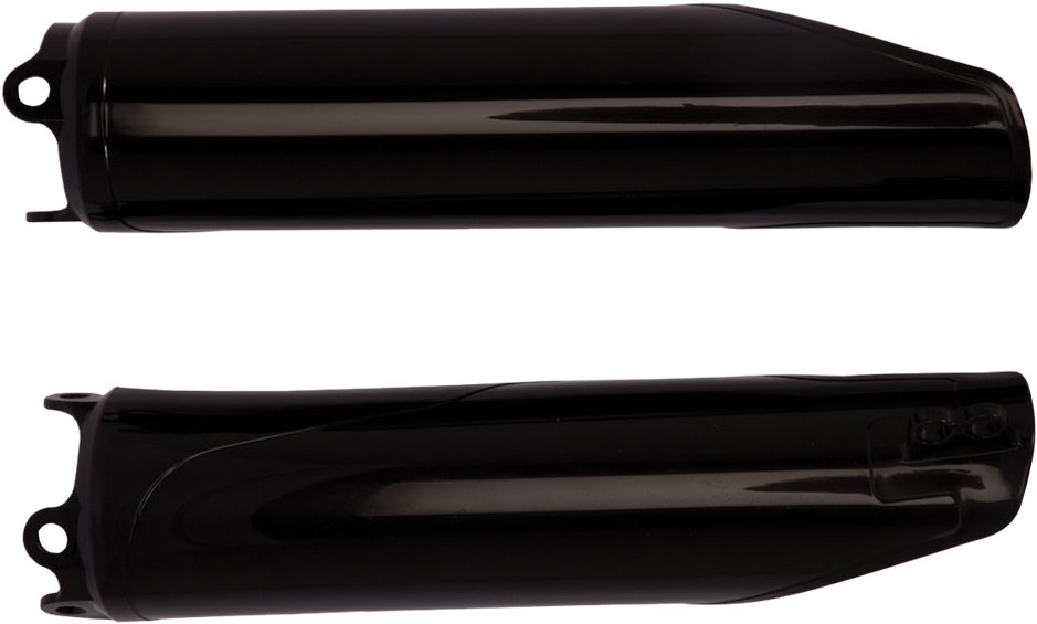 Acerbis Lower Fork Cover Set - Black - Plastic