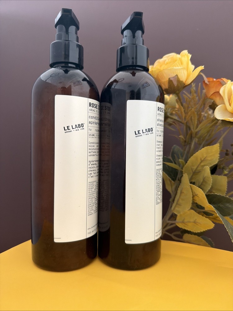 Le Labo ROSE 31 Set – Shampoo and Conditioner–480ML Each