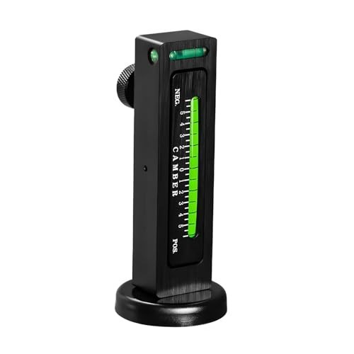 Adjustable Magnetic Gauge Tool, Camber Castor Strut Wheel Alignment Black