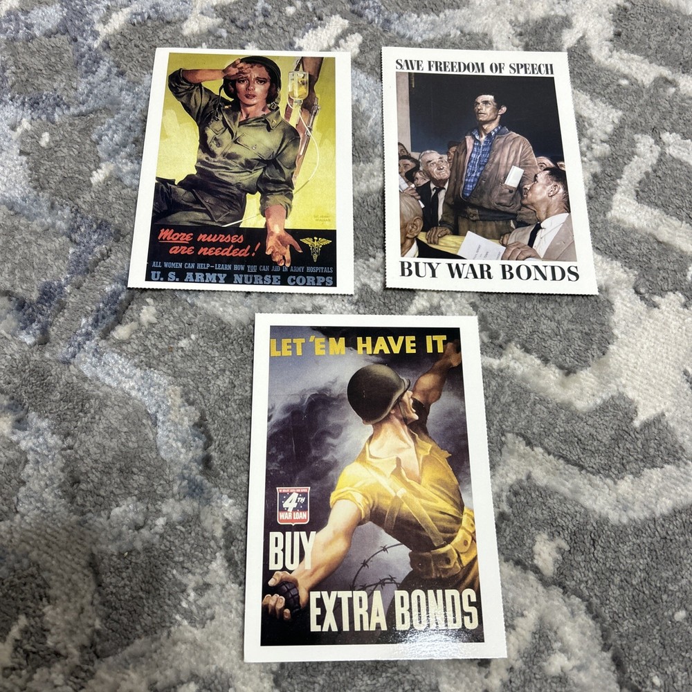 WWII US War Post Cards