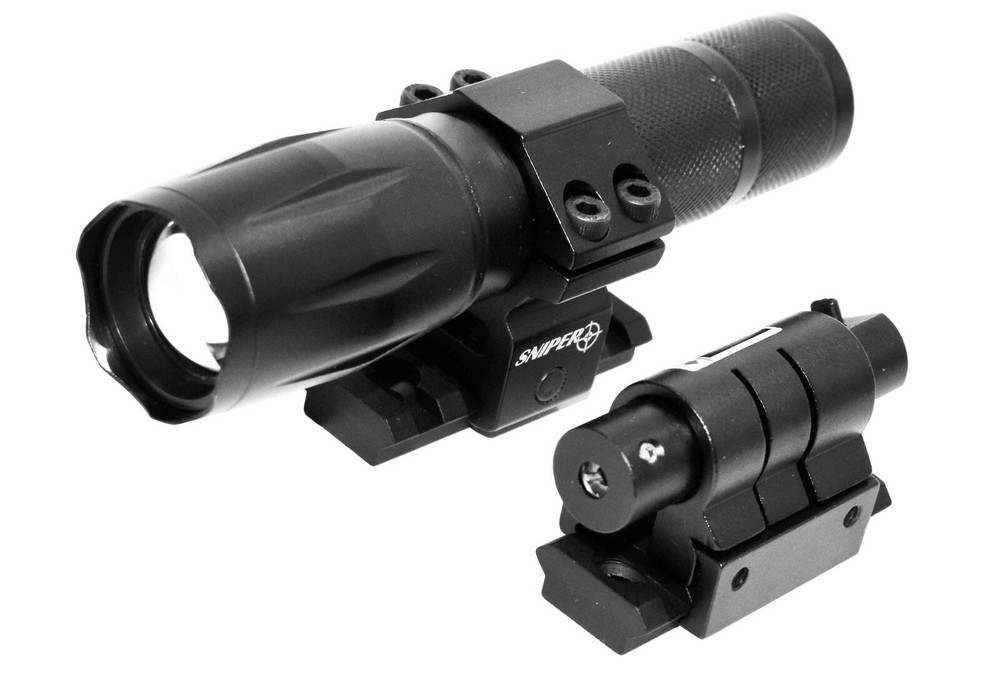 Trinity tactical light and red dot laser compatible with kel-tec ks7 12ga pump.