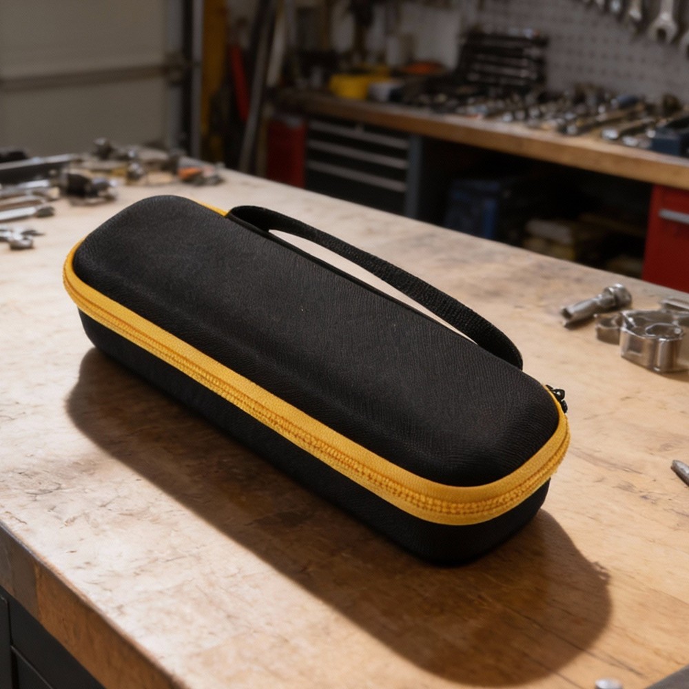 For Cordless Screwdriver Storage Box with Portable Handle and Organizer