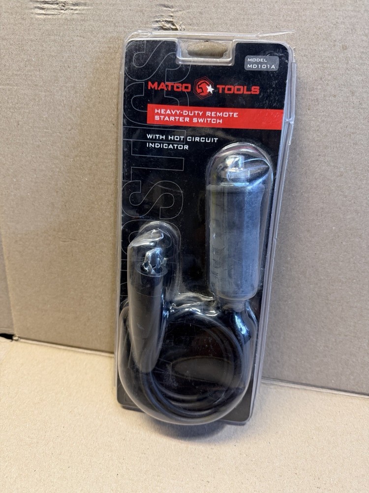 Matco Tools MD101A Heavy-Duty Remote Starter Switch With Hot Circuit Indicator
