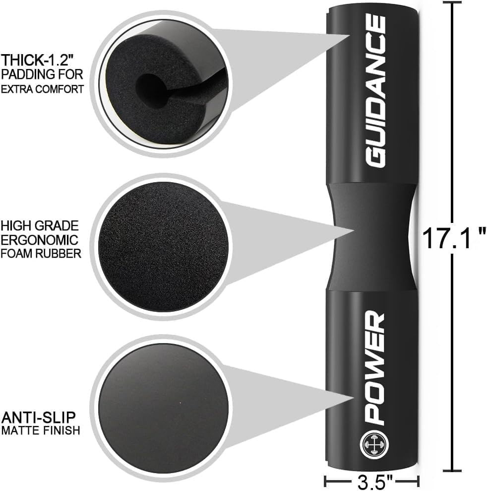 Barbell Squat Pad - Neck & Shoulder Protective Pad - Great for Squats, Lunges, H